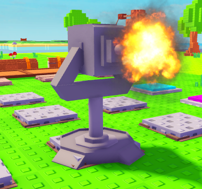 Auto-turret defense structure prototype